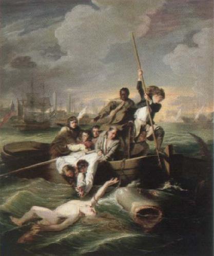 John Singleton Copley watson and the shark oil painting picture